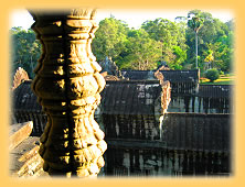 Blick vom Angkor Wat