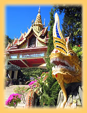 Am Fusse des Wat Doi Suthep
