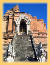 Wat Chedi Luang in Chiang Mai