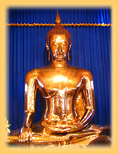 Goldener Buddha im Wat Traimit